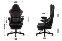 Scaun de birou Huzaro Force 4.6 Carbon imaginea #6 — magazin online Desire.md