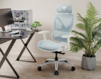 Scaun de birou ThunderX3 XTC Chroma White Blue imaginea #5 — magazin online Desire.md