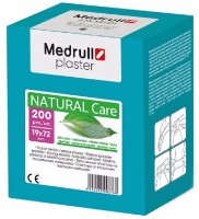 Медицинский пластырь Medrull Natural Care 19x72mm 200pcs