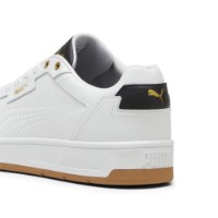 Ghete pentru bărbați Puma Court Classic Lux Puma White/Black/Gold, s.41 imaginea #6 — magazin online Desire.md