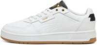 Ghete pentru bărbați Puma Court Classic Lux Puma White/Black/Gold, s.45 imaginea #2 — magazin online Desire.md