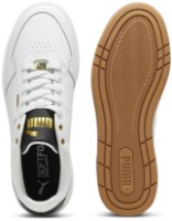 Ghete pentru bărbați Puma Court Classic Lux Puma White/Black/Gold, s.45 imaginea #4 — magazin online Desire.md