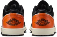 Ghete pentru bărbați Nike Air Jordan 1 Low Black/White/Sail/Starfish, s.42.5 imaginea #5 — magazin online Desire.md