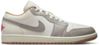 Ghete pentru bărbați Nike Air Jordan 1 Low Sail/College Grey/Hemp/Fire Red, s.45.5 imaginea #3 — magazin online Desire.md