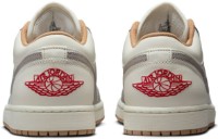 Ghete pentru bărbați Nike Air Jordan 1 Low Sail/College Grey/Hemp/Fire Red, s.47 imaginea #5 — magazin online Desire.md