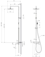 Set pentru duș Omnires Y1234WM imaginea #3 — magazin online Desire.md