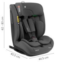 Детское автокресло Kikka Boo i-Flit Dark Grey i-Size 76-150cm (31002140004) фото №10 — интернет-магазин Desire.md