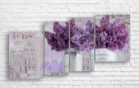 Pictură ArtDesign Lilac 155x85cm (C-10180)