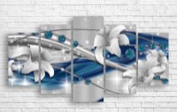 Pictură ArtDesign Lilies 150x80cm (C-10314)