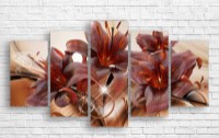 Pictură ArtDesign Lilies 150x80cm (C-10315)