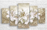 Pictură ArtDesign Lilies 165x95cm (C-10170)