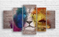 Картина ArtDesign Lion 165x95cm (F-10195)
