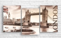 Pictură ArtDesign London Bridge 110x60cm (B-10192)