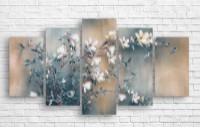 Pictură ArtDesign Magnolia flowers 150x80cm (C-10350)