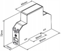 Contor electric Orno ORWE524 imaginea #2 — magazin online Desire.md