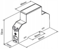Contor electric Orno ORWE525 imaginea #3 — magazin online Desire.md
