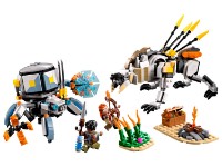Set de construcție Lego Horizon: Aloy & Varl vs. Shell-Walker & Sawtooth (77037)