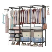 Suport pentru haine 4Life Metal 3-section 160x36x170cm