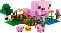Set de construcție Lego Minecraft: The Baby Pig House (21268)