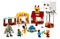 Set de construcție Lego Minecraft: The Ghast Balloon Village Attack (21273)