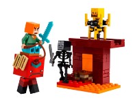 Set de construcție Lego Minecraft: The Nether Lava Battle (21266)