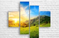 Картина ArtDesign Meadow beauty 130х112cm (F-10134)