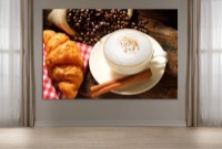 Pictură ArtDesign Morning Coffee with Croissant 45x67cm (FN-10005)