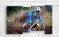 Картина ArtDesign Motocross 160x100cm (SP-10043)