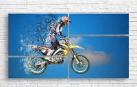 Pictură ArtDesign Motorcyclist 140х75cm (SP-10021)