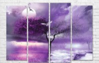 Картина ArtDesign Nature in purple shades 116х82cm (F-10043)