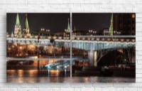 Pictură ArtDesign Night city 137х74cm (B-10123)