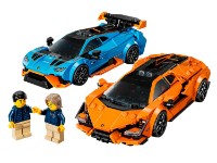 Set de construcție Lego Speed Champions Lamborghini Revuelto&Huracán STO (77238)