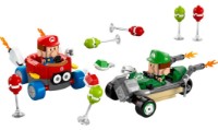 Set de construcție Lego Super Mario Mario Kart – Baby Mario Vs. Baby Luigi (72034)