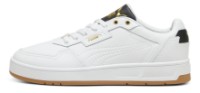 Кеды детские Puma Court Classic Lux Puma White/Black/Gold, s.37 фото №2 — интернет-магазин Desire.md