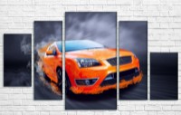 Картина ArtDesign Orange sports car 135х80cm (MT-10015)