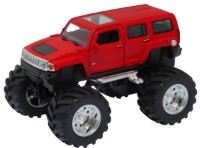 Mașină Welly Monster Truck 1:38 Hummer H3 Big Wheel (47001GW)