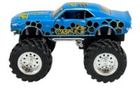 Mașină Welly Monster Truck 1968 Chevrolet Camaro Z28 1:38 Big Wheel (47007S-GW) imaginea #3 — magazin online Desire.md