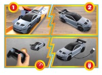 Jucărie teleghidată Hot Wheels 1:64 Ford Mustang GTD (194735260126) imaginea #5 — magazin online Desire.md