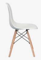 Комплект для столовой Evelin Cooper White/Bella Beech + 4 LC-021 White фото №5 — интернет-магазин Desire.md