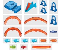 Set jucării transport Hot Wheels Track Creator (JDB49) imaginea #3 — magazin online Desire.md