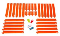 Set jucării transport Hot Wheels Track Creator 30pcs (JDW42)