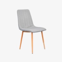 Комплект для столовой Evelin Cooper White/Bella Beech + 4 XR-154 WO Light Grey фото №2 — интернет-магазин Desire.md