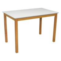 Комплект для столовой Evelin Gloria White/Bella Beech + 4 LC-021 White фото №2 — интернет-магазин Desire.md