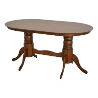 Комплект для столовой Evelin HV-24V Burnish Oak + 6 Deppa R Burnish Oak/Ekea-12 Dark Brown фото №3 — интернет-магазин Desire.md