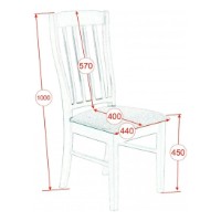Комплект для столовой Evelin HV-27V White + 4 Wenyl White/NV-10WP Grey фото №6 — интернет-магазин Desire.md