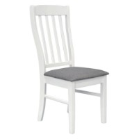 Комплект для столовой Evelin HV-27V White + 4 Wenyl White/NV-10WP Grey фото №2 — интернет-магазин Desire.md