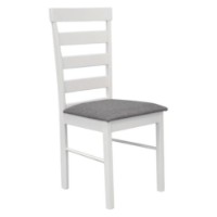 Комплект для столовой Evelin HV-27V White + 8 Gloria White/NV-10WP Grey фото №5 — интернет-магазин Desire.md