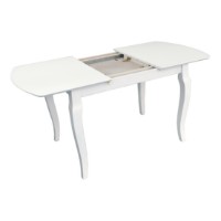 Комплект для столовой Evelin HV-29V White + 4 Wenyl White/NV-10WP Grey фото №2 — интернет-магазин Desire.md