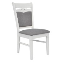 Комплект для столовой Evelin Raffles Rectangular White + 4 HV-3167 White/NV-10WP Grey фото №2 — интернет-магазин Desire.md