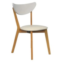 Комплект для столовой Evelin Raffles Rectangular White/Bella Beech + 6 Cameroon White/Bella Beech фото №3 — интернет-магазин Desire.md